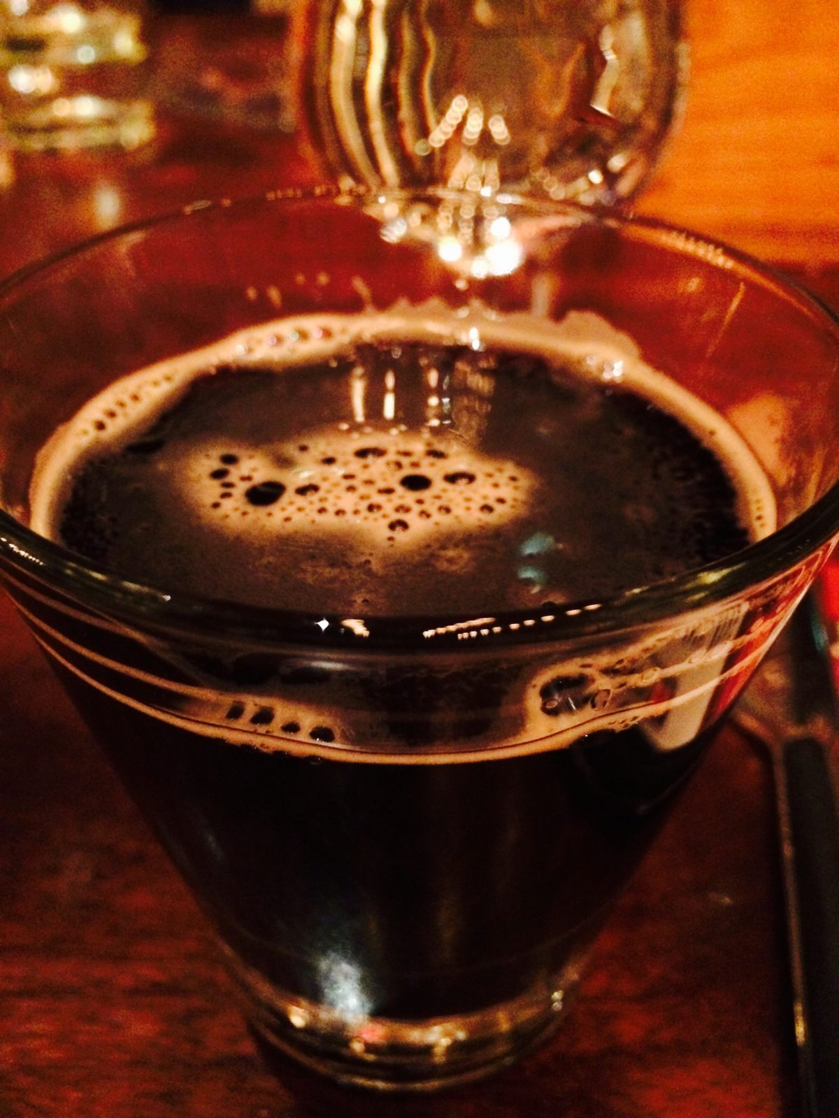 Obsidian Stout from Deschutes Brewery Beer Dinner at Cook Hall Dallas