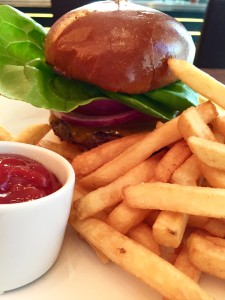 Cook Hall Lunch Box Burger