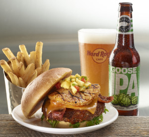 Goose Island Mango pineapple burger