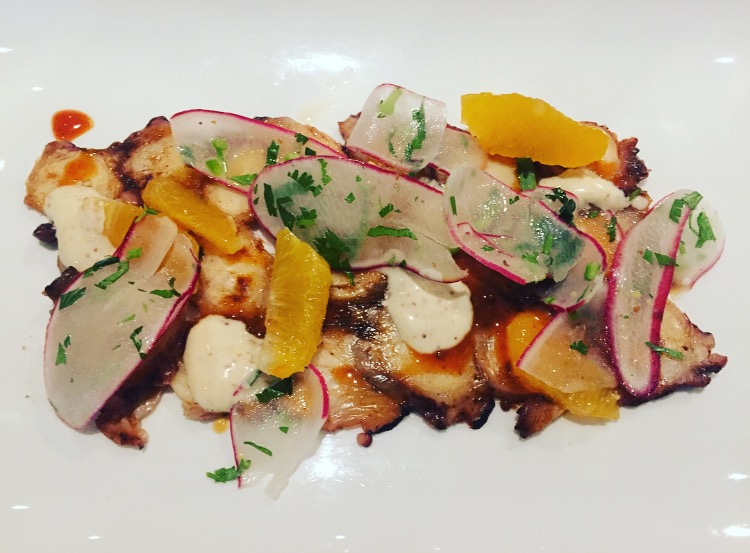 Mediterranean Octopus Carpaccio